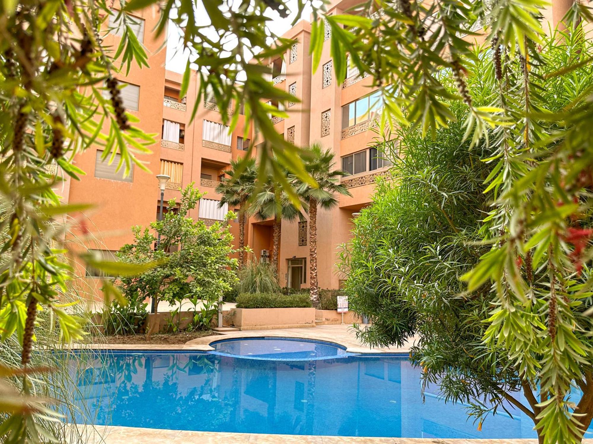 Condo In Marrakech With Pool 马拉喀什 外观 照片