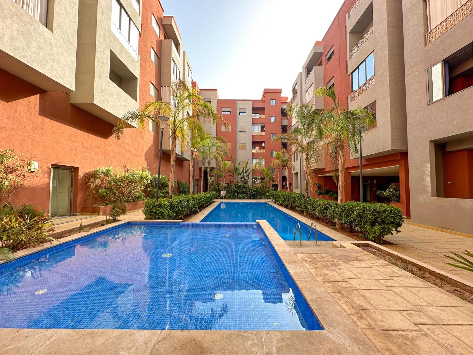 Condo In Marrakech With Pool 马拉喀什 外观 照片